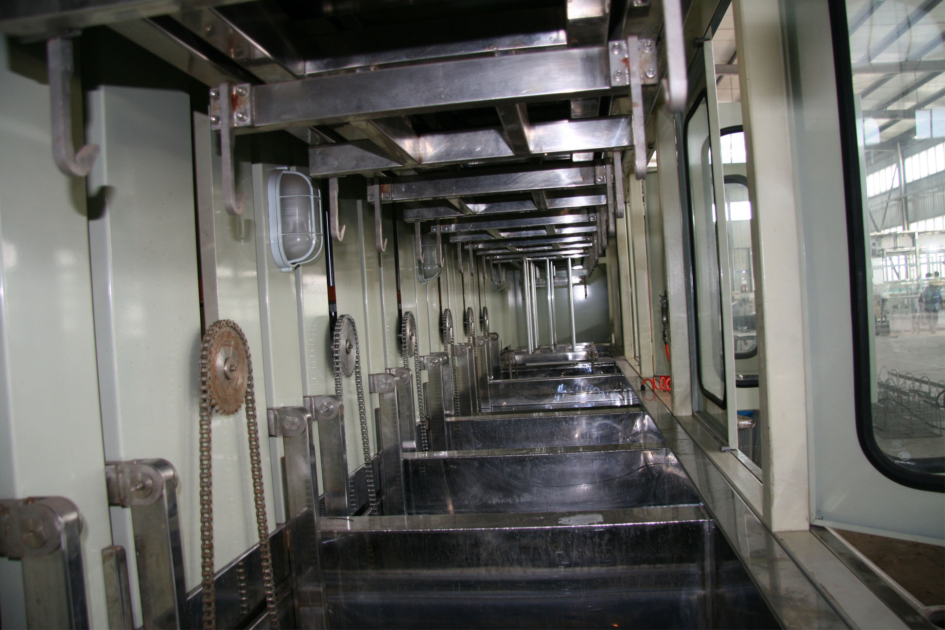 多槽清洗機內部結構